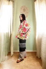 Floral Polka Dot Kimono Jacket Floral Polka Dot Kimono Jacket