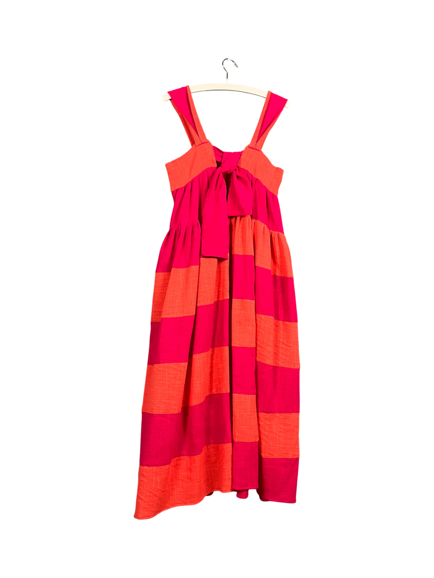 Pink and Orange Striped Maxi Dress Pink and Orange Striped Maxi Dress