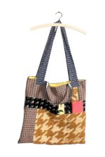 Upcycled Tote Bag Folk Embroidery Mix Upcycled Tote Bag Folk Embroidery Mix