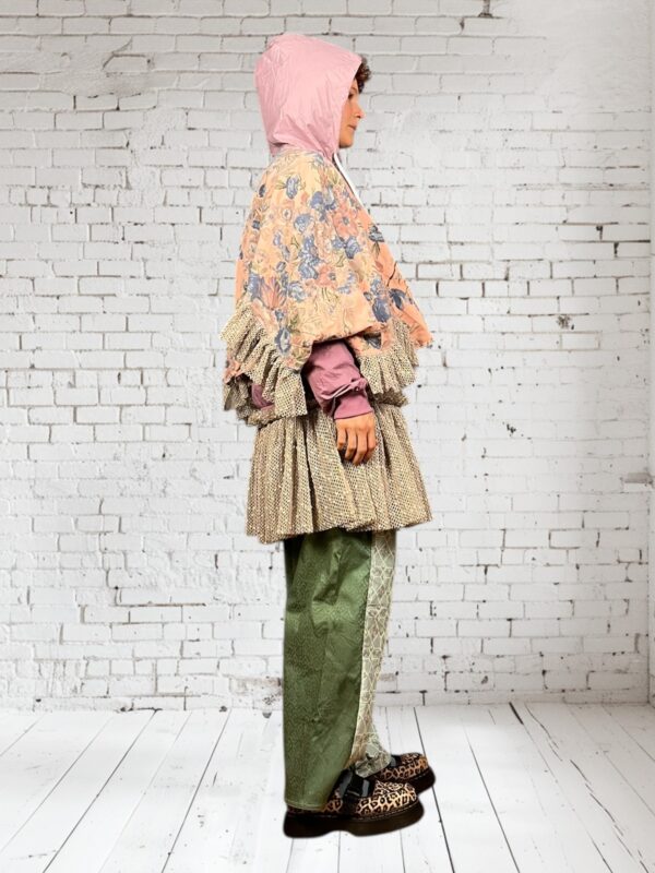 Sage Green Ruffle Parka Jacket Sage Green Ruffle Parka Jacket