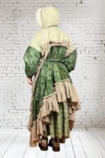 Sage Green Ruffle Parka Jacket Sage Green Ruffle Parka Jacket