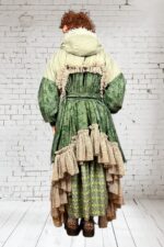 Sage Green Ruffle Parka Jacket Sage Green Ruffle Parka Jacket