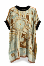 Vintage Scarf Cocoon Tunic Vintage Scarf Cocoon Tunic