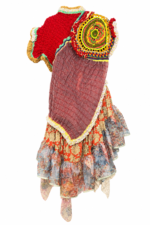 Folkloric Crochet Collage Cardigan Jacket