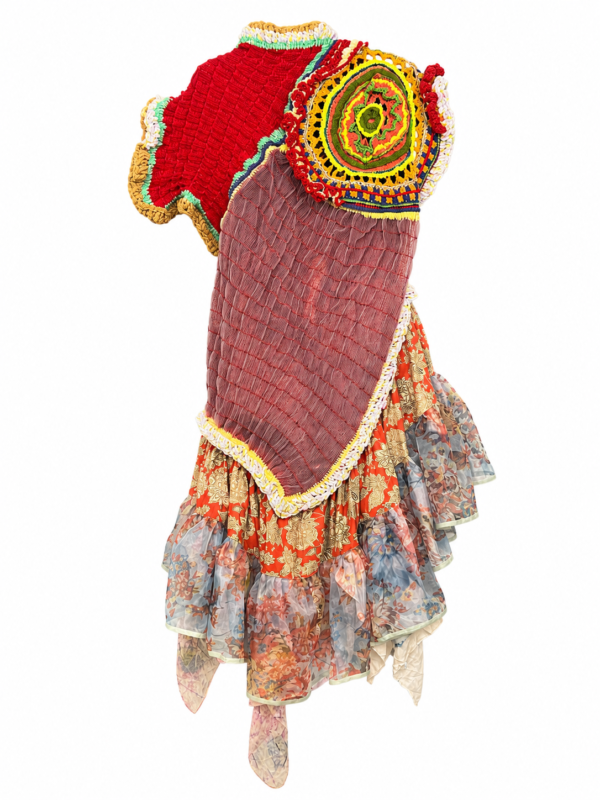 Folkloric Crochet Collage Cardigan Jacket