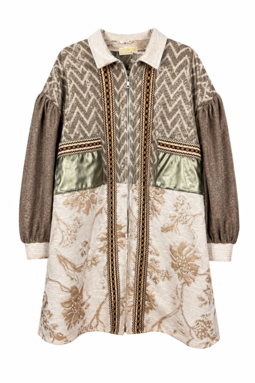 Nomadic Floral Zip Coat