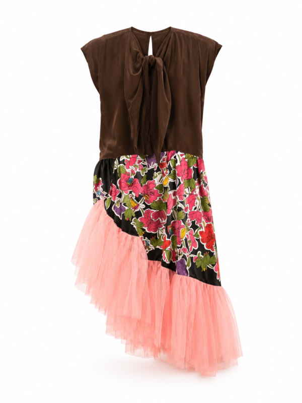 Papaya Breakfast Shirt Dress