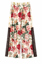 Botanical Bandana Wide Leg Pants