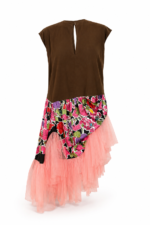 Papaya Breakfast Shirt Dress