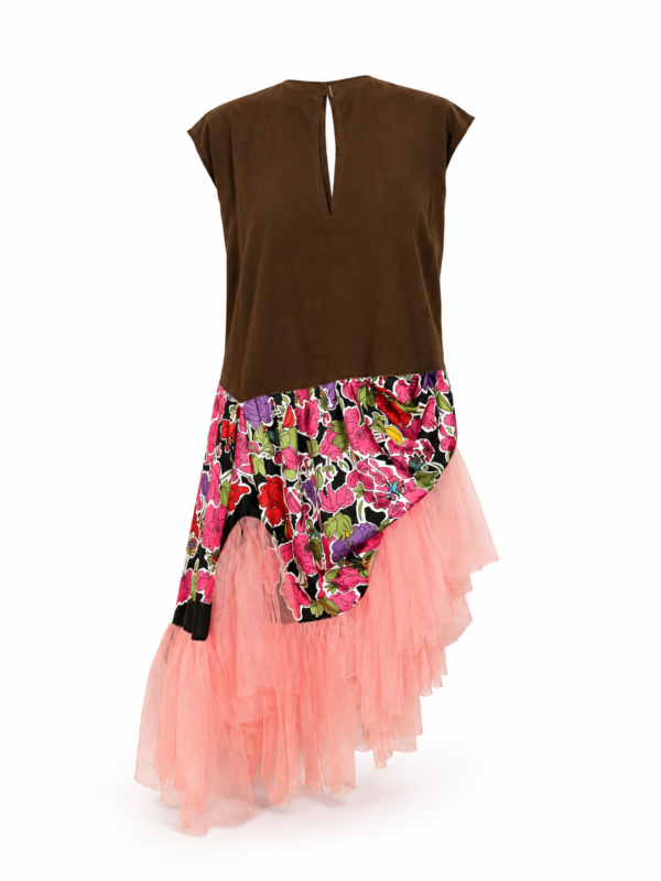 Papaya Breakfast Shirt Dress