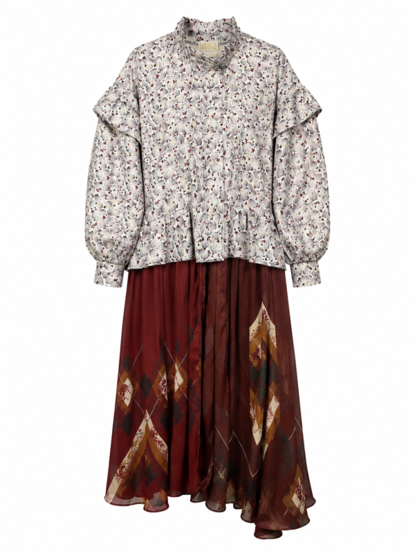 Botanical Ruffle Jacket Botanical Ruffle Jacket