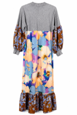 Electric Garden Maxi Dress