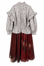 Botanical Ruffle Jacket Botanical Ruffle Jacket