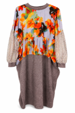 Painted Garden Cocoon Dress