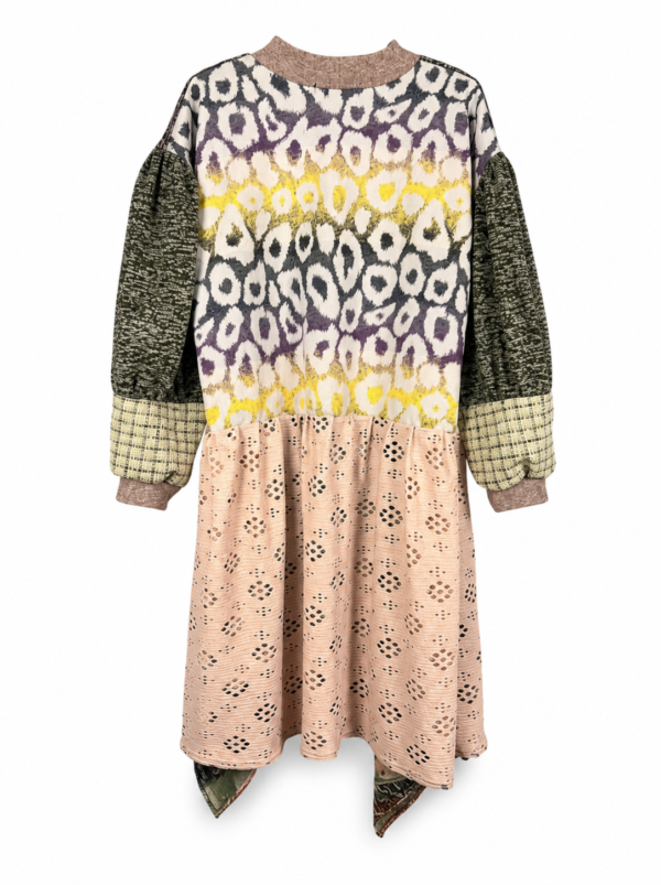If I Was a Painting Layered Patchwork Dress