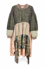 If I Was a Painting Layered Patchwork Dress