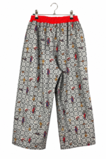 Scarlet Golf Print Wide Pants