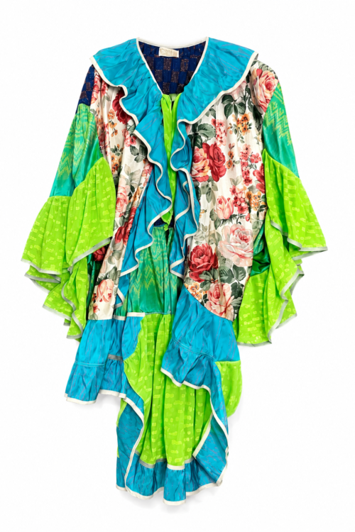 Knitted Lace Cape Jacket Knitted Lace Cape Jacket