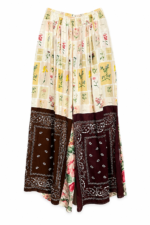Botanical Bandana Wide Leg Pants