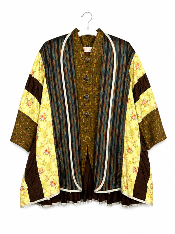 Knitted Art Kimono Jacket