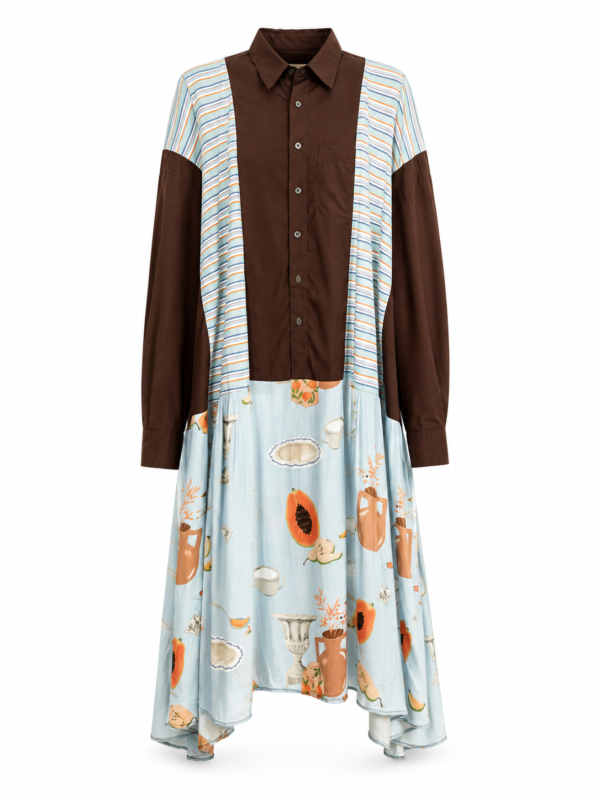 Papaya Breakfast Shirt Dress Papaya Breakfast Shirt Dress