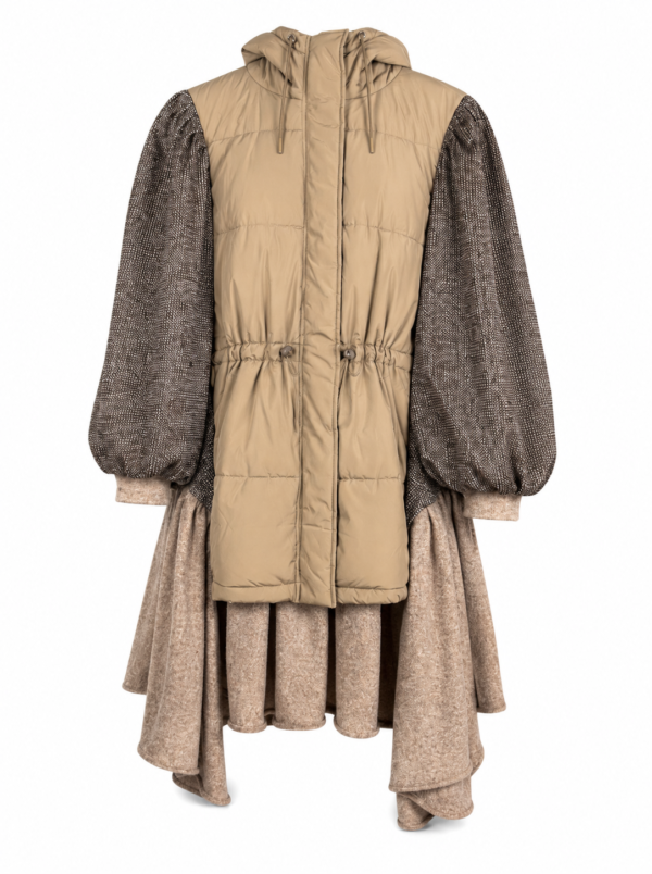 Padded Folklore Ruffle Coat Padded Folklore Ruffle Coat